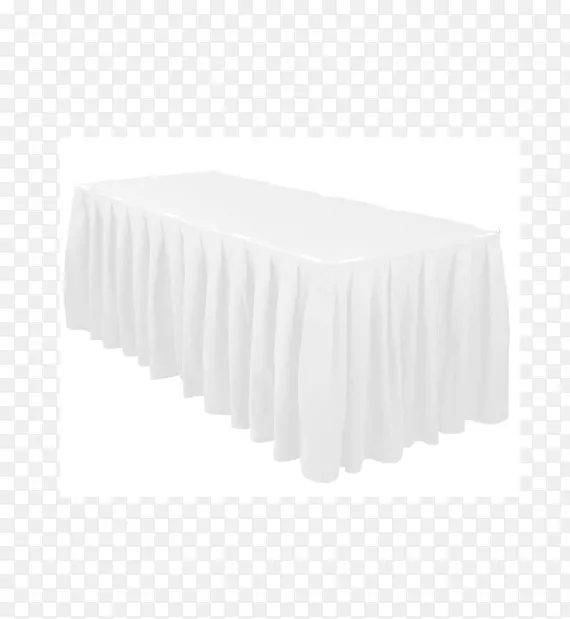 桌布裙褶皱布餐巾桌