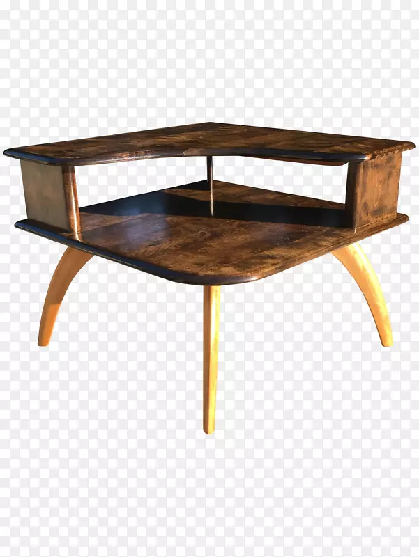 床头柜Heywood-Wakefield公司咖啡桌家具.四角桌