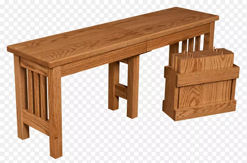 餐桌锦绣木制品Shipshewana工作台-木制长凳