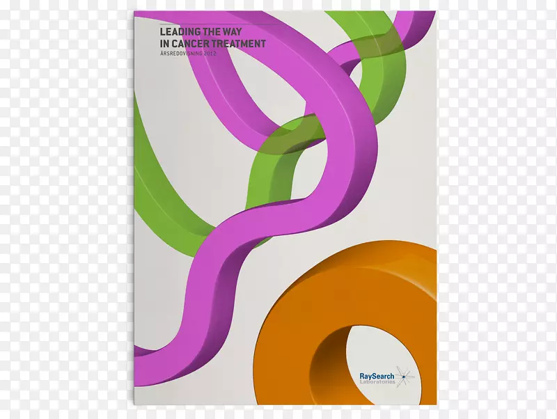 平面设计RaySearch实验室品牌绿色年度报告封面