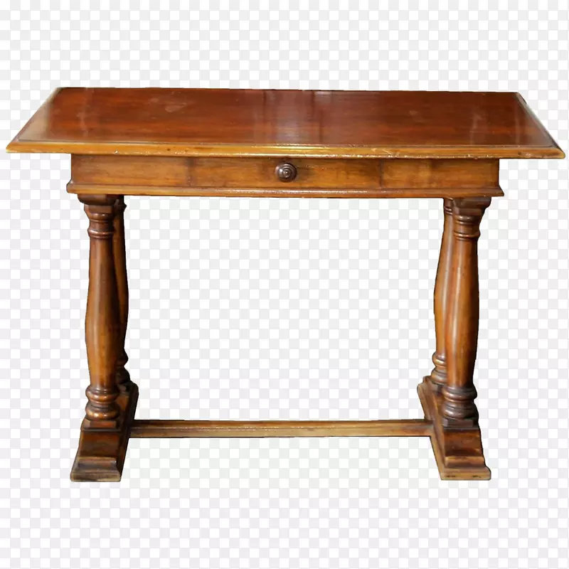 桌木染色角桌古董桌