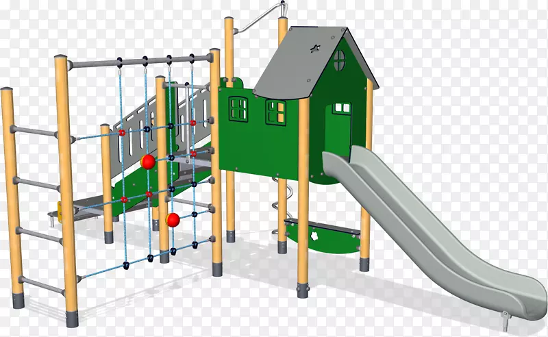 谷歌游戏-游乐场结构的顶部视图