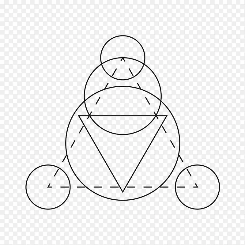 几何形状线性几何图形剪贴画神圣几何