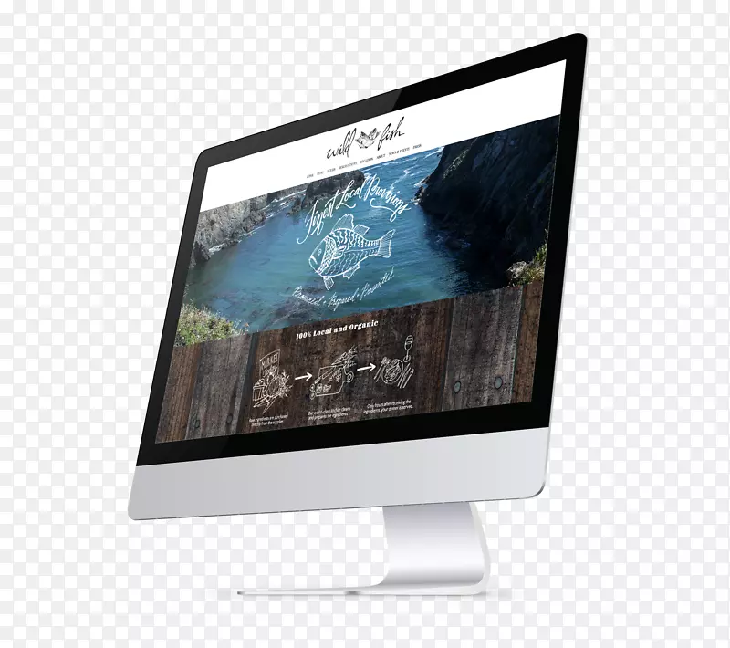 响应式网页设计台式机模拟电脑显示器模拟网站