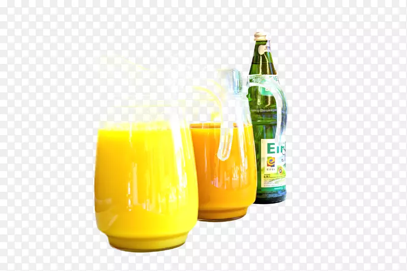 橙汁饮料鸡尾酒橙汁软饮料矿泉水标签