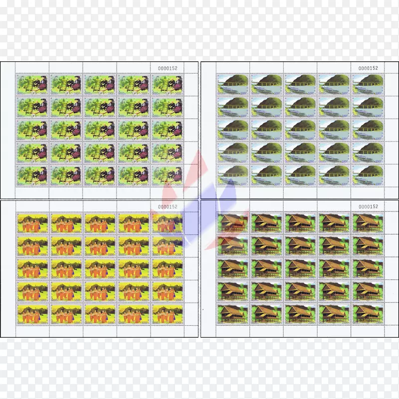 Arkusik标签塑胶邮票材料-朗帕谷仓