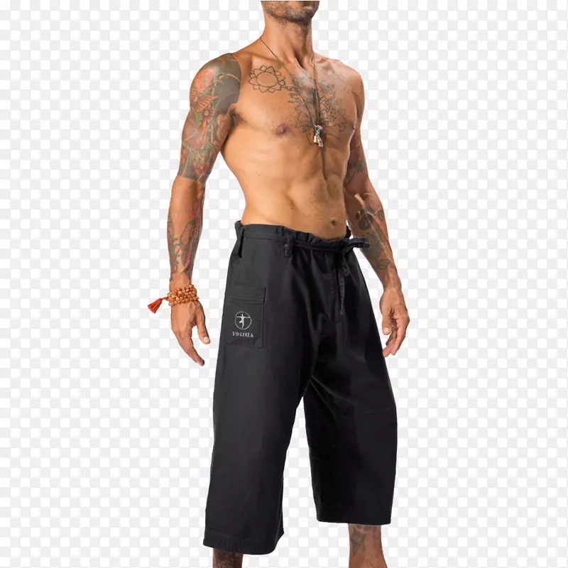 瑜伽裤服装时尚牛仔裤-男装
