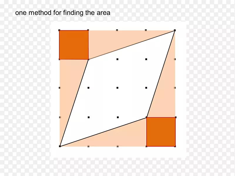 三角形区域点-菱形