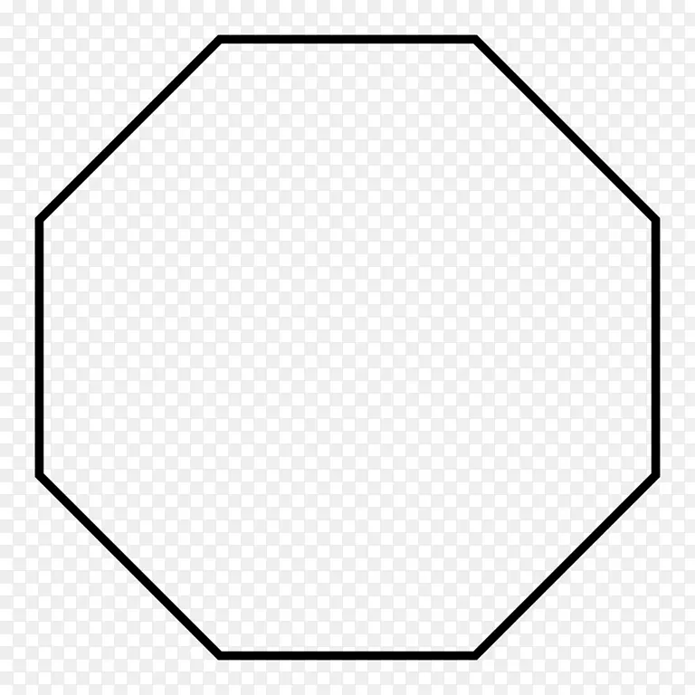 十二角正多边形八角形