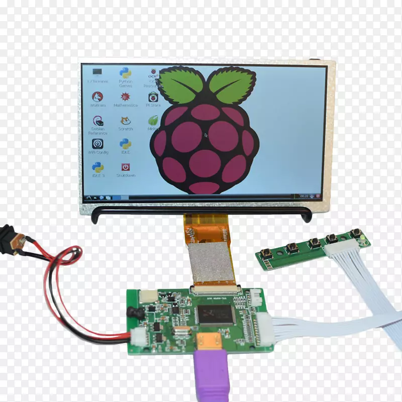 raspberry pi显示设备膝上型计算机远程控制计算机-raspberry pi