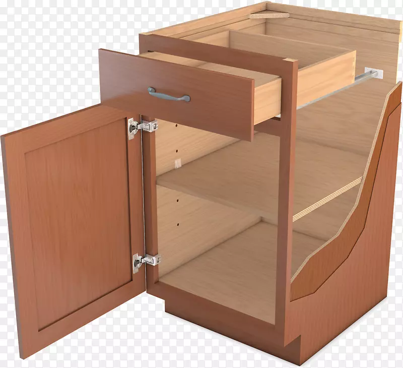 抽屉柜，厨房柜，台面，硬木.L形厨房柜，膜式压力门r