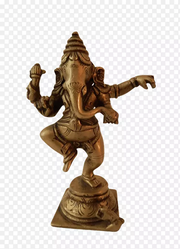 甘尼萨青铜雕像湿婆-小女孩崇拜主湿婆