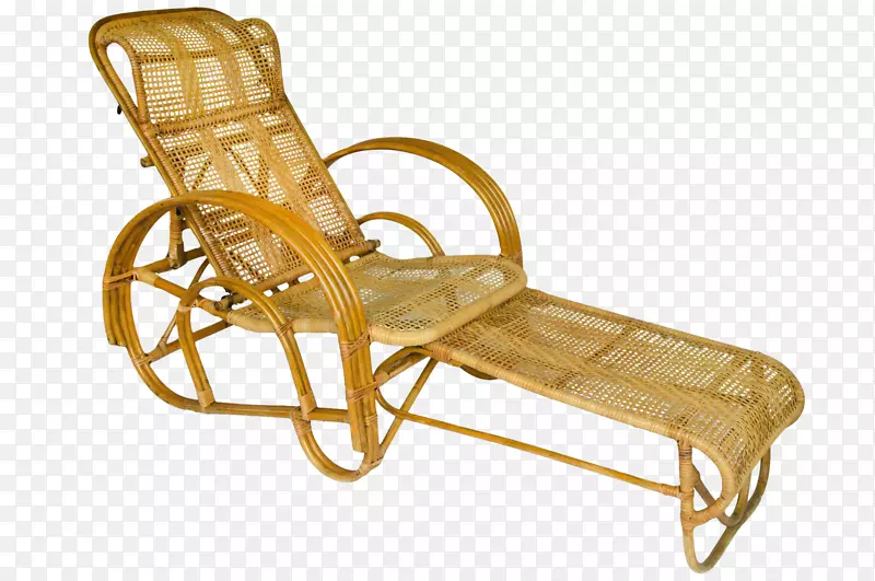 太阳躺椅-高贵的柳条椅