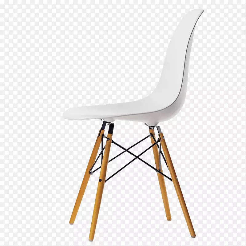 伊姆斯躺椅木材查尔斯和射线伊姆斯玻璃纤维扶手椅-椅子