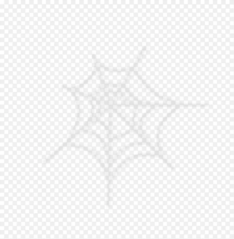 蜘蛛网白叶符号手绘蜘蛛网