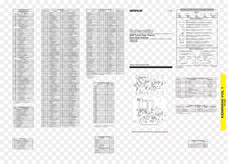 卡特彼勒公司接线图john deere电路图-拖拉机