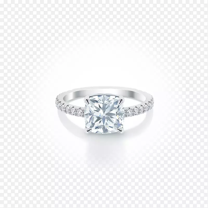 婚戒订婚戒指钻石纸牌戒指