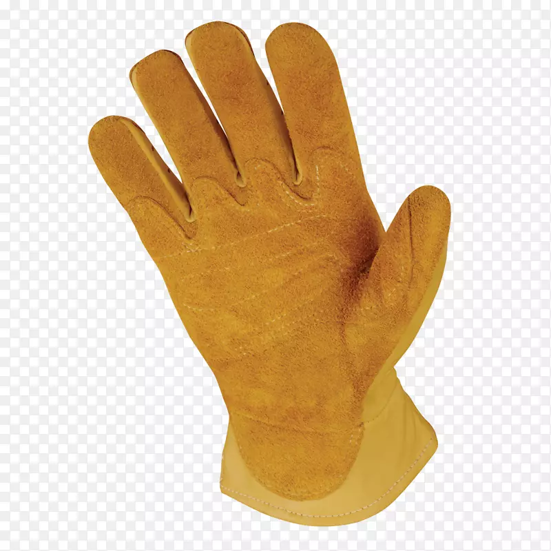 手套，皮革衬里，棕手套