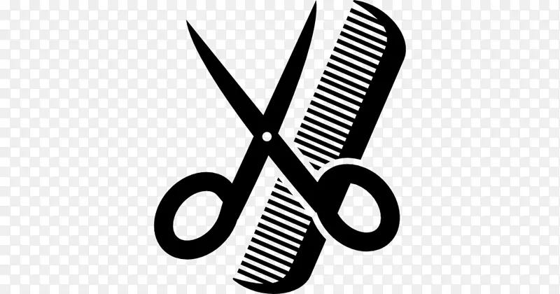 梳子美容师剪刀美容院理发师剪刀