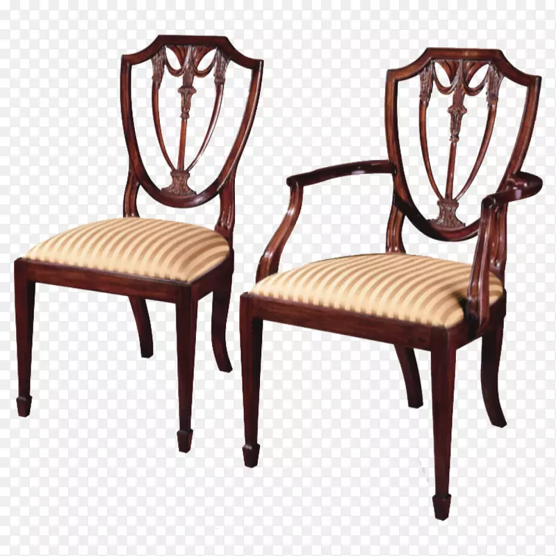 桌椅家具餐厅装潢-桃花心木椅