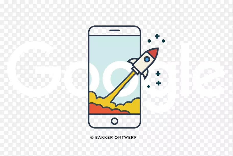 Backker ontwerp智能手机数字营销标志-卡通旅游景点