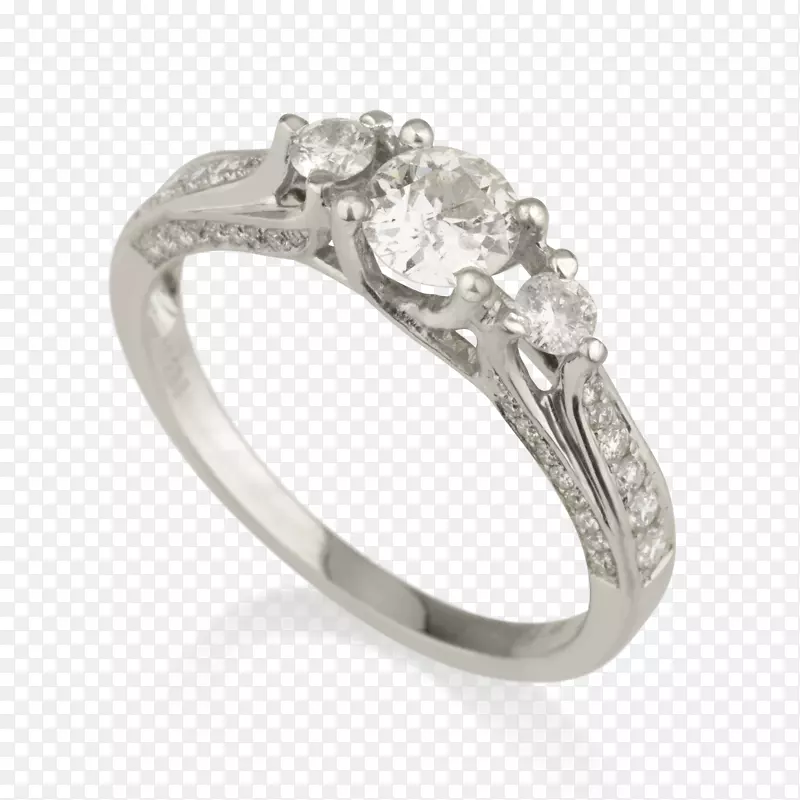 订婚戒指结婚戒指珠宝金白金戒指