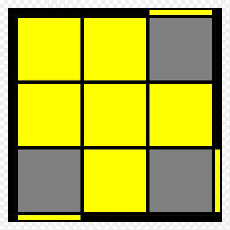 魔方立方体摄影CFOP方法手绘彩色魔方立方体