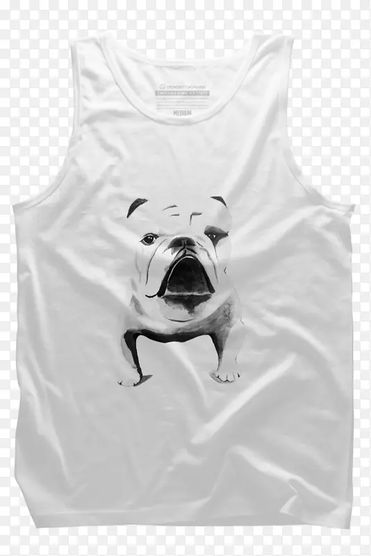 t恤顶级犬品种-法国斗牛犬瑜伽