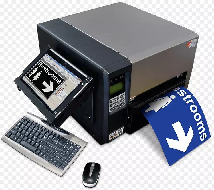标签打印机设备驱动器条形码打印机-PS眩光材料