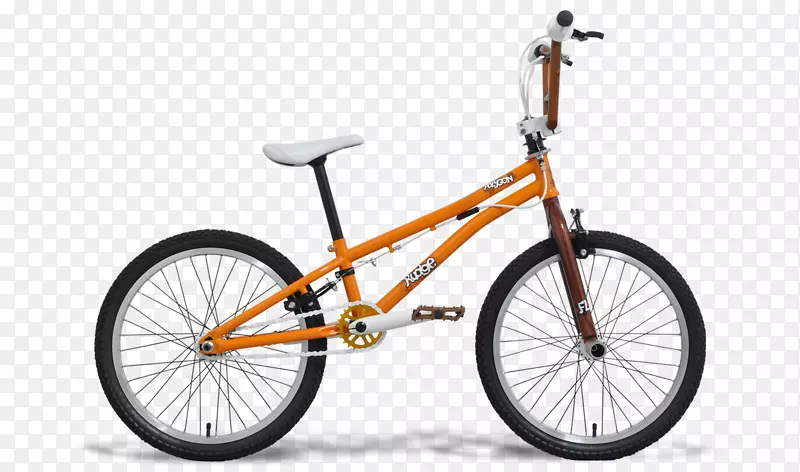 BMX自行车平地bmx链式反应循环.城市植物区
