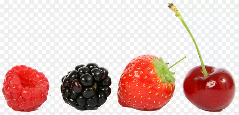 水果色拉黑莓覆盆子-黑莓