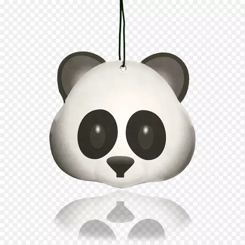 大熊猫表情符号贴纸熊手绘熊猫
