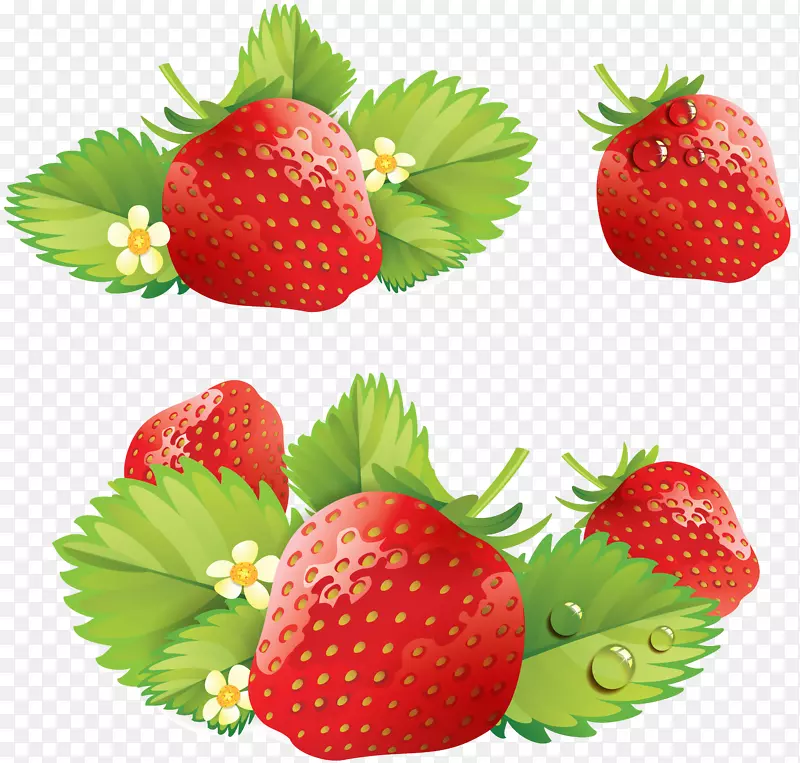 草莓脆饼夹艺术-草莓