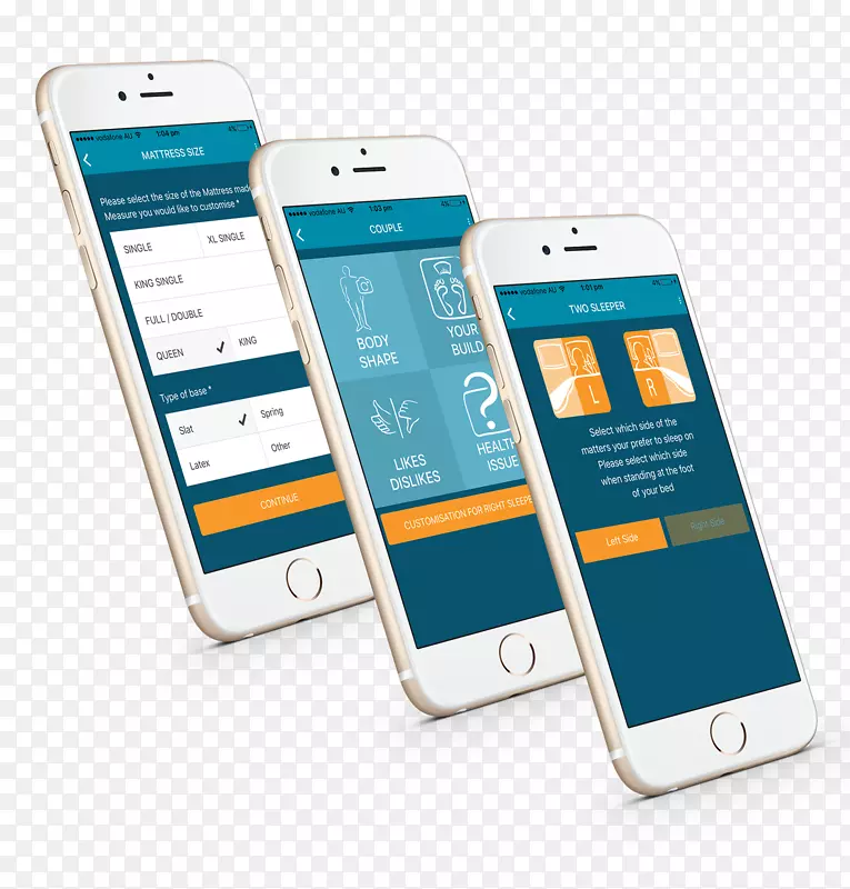 手机智能手机手持设备移动应用生成-床垫广告