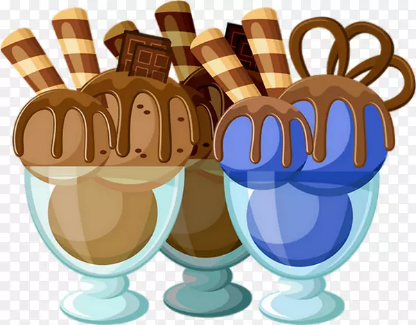 巧克力冰淇淋巧克力蛋糕糖霜冰淇淋蛋糕冰淇淋