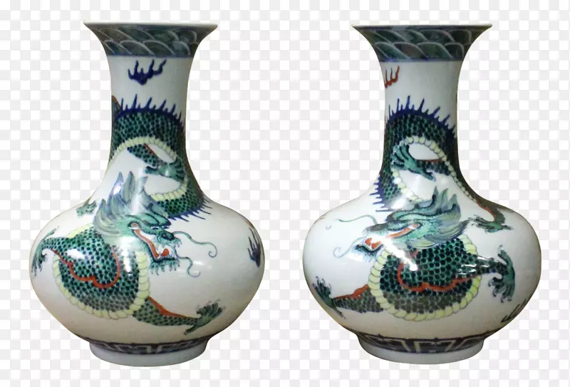 花瓶陶瓷青花陶器瓷花瓶