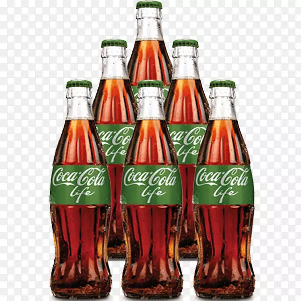 可口可乐芬达雪碧玻璃瓶创意可口可乐碳酸饮料