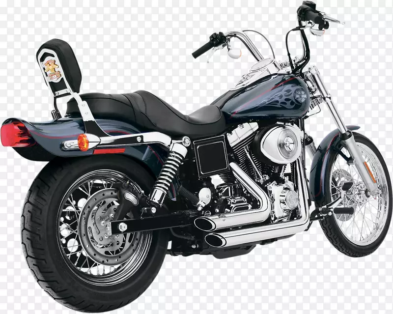 排气系统哈雷-戴维森超级滑翔摩托车哈雷-戴维森跑车-摩托车