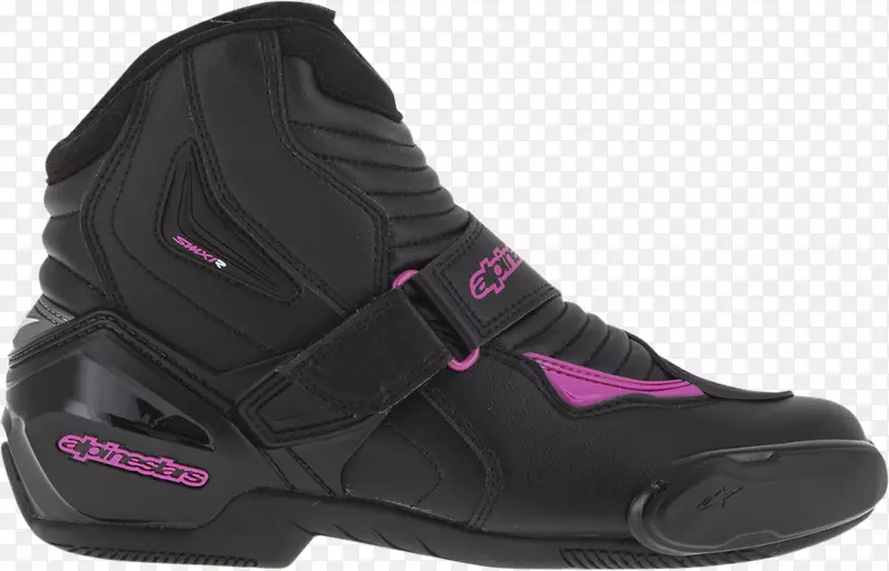 阿尔卑斯塔尔摩托车靴夹克-粉红色8位数字妇女节