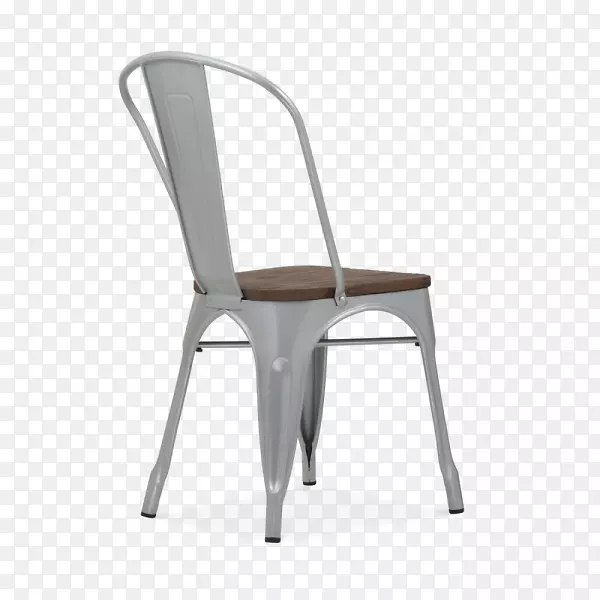 椅子、金属木桌、家具.木材板、座椅顶景