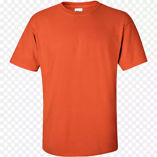 t恤吉尔丹运动服安全橙色套筒