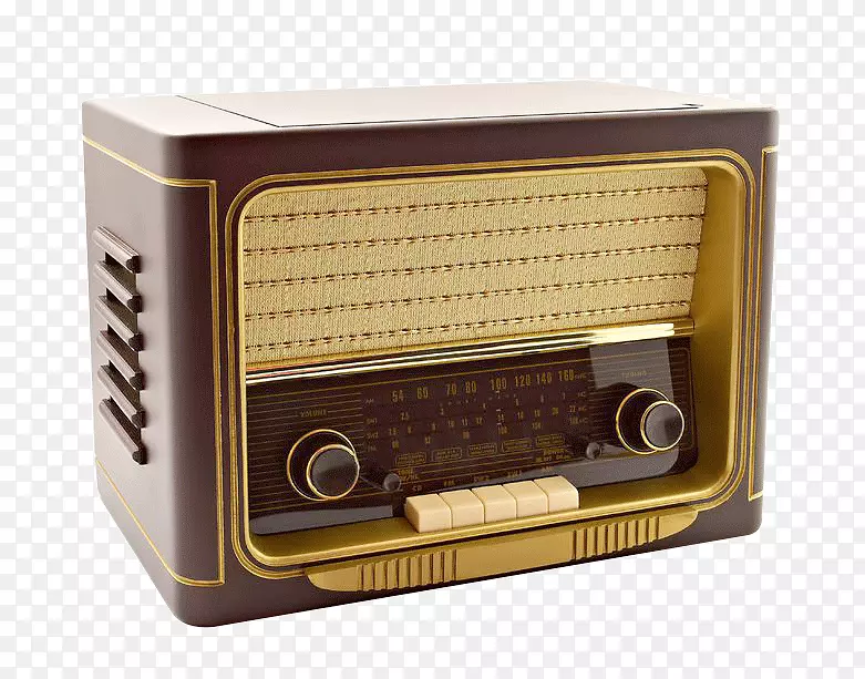 古董收音机晶体管收音机存货摄影版税-免费收音机