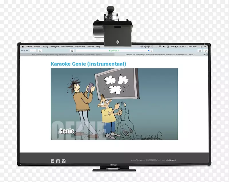 交互式白板学校干擦除板电脑显示器互动-ktv海报