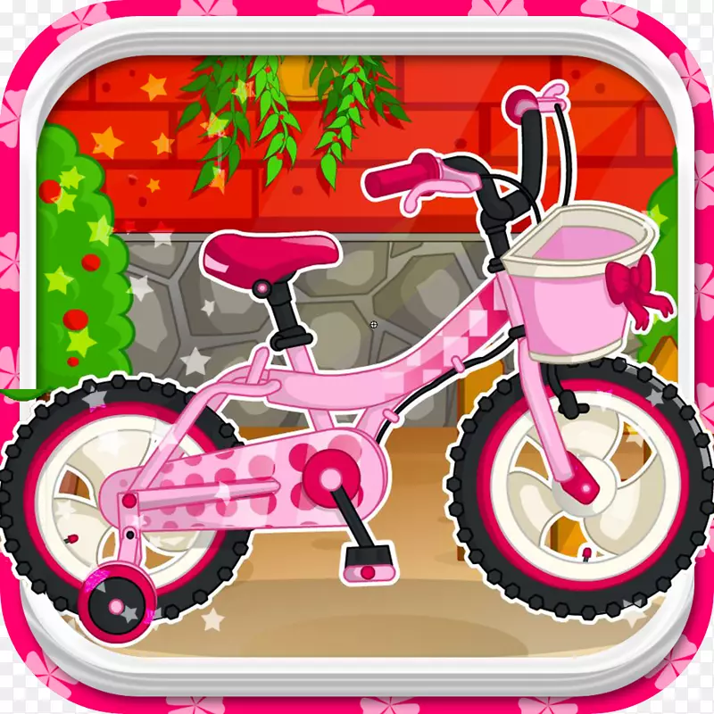 自行车修理技工商店自行车摩托自行车狂热儿童洗车-自行车