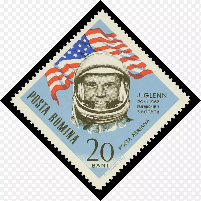 约翰·格伦邮票阿波罗11号宇航员阿波罗计划-宇航员