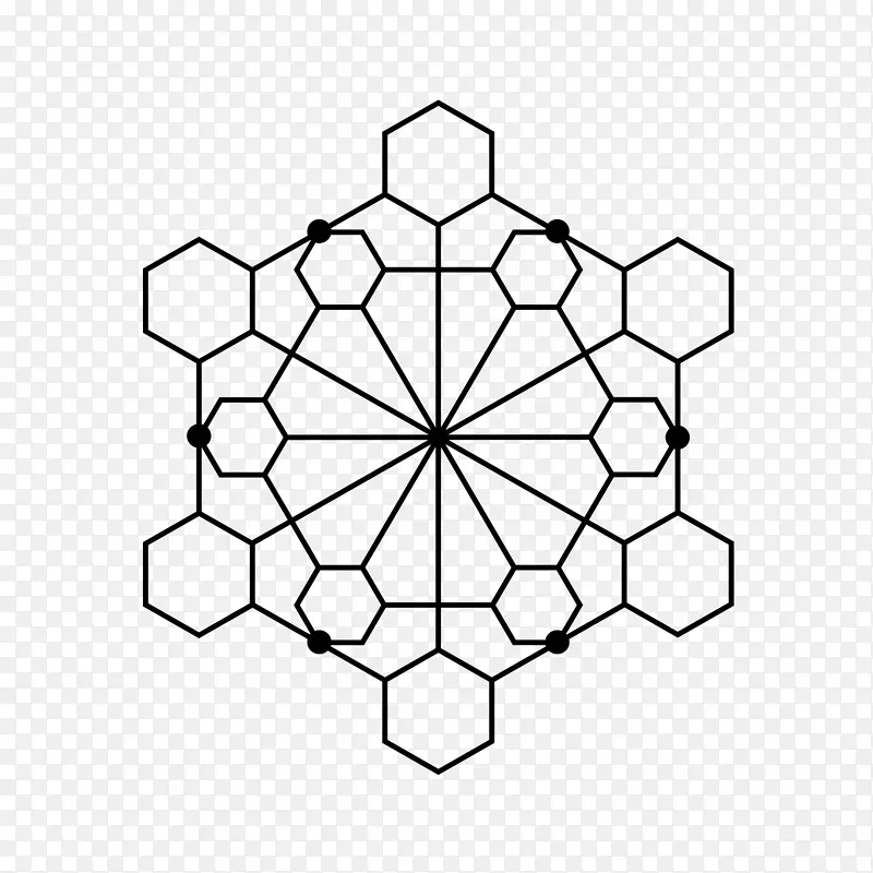 拓扑圆几何形状几何点神圣几何