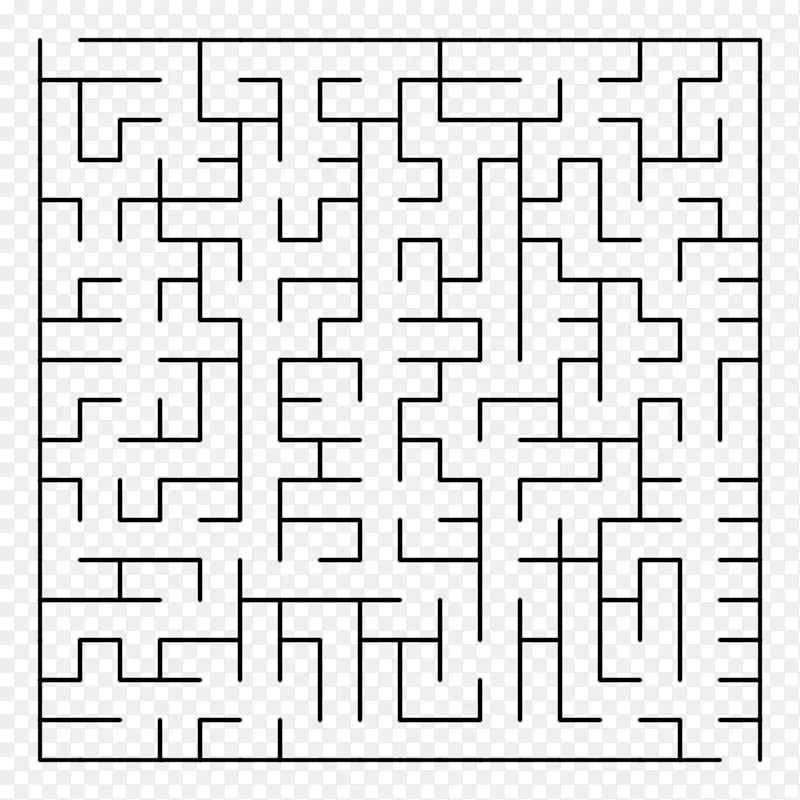 迷宫生成算法迷宫拼图-迷宫构建块