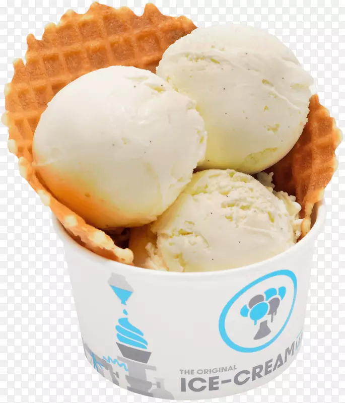 圣代冰淇淋锥冻酸奶冰淇淋PNG