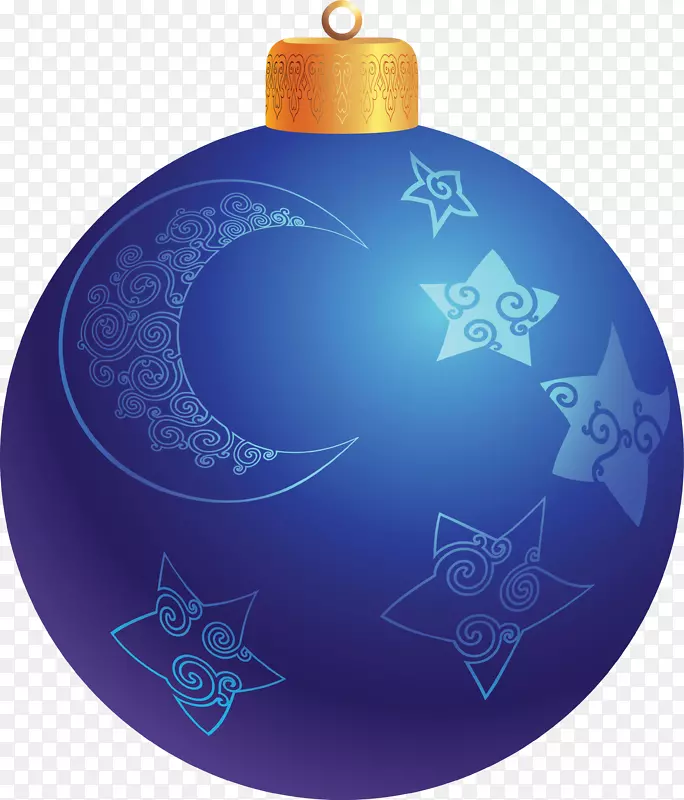 圣诞装饰品中秋节灯笼蓝色手提包典雅蓝色