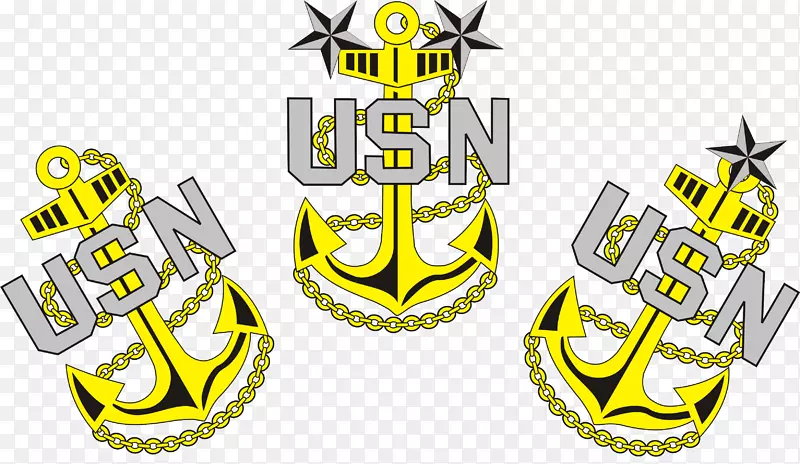 船长士官美国海军山羊衣柜高级士官-锚标志